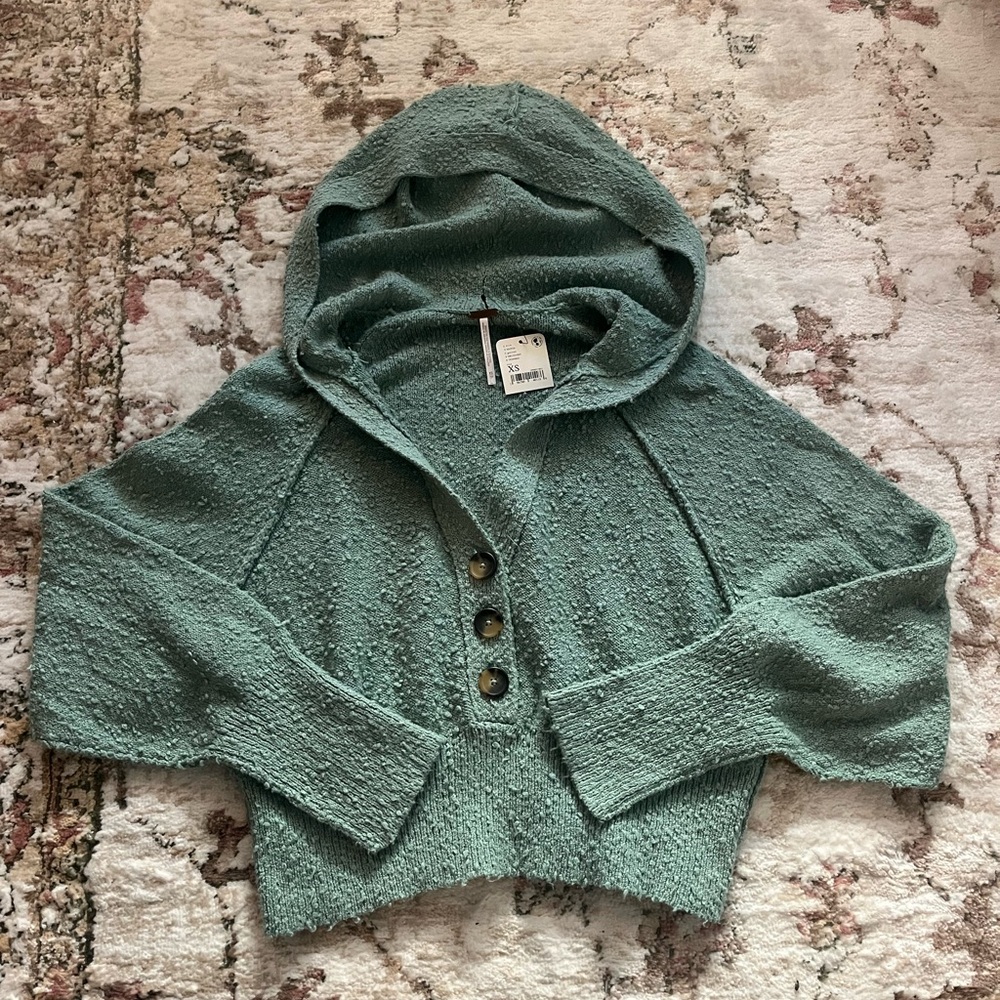 Free People Hooded Sweater